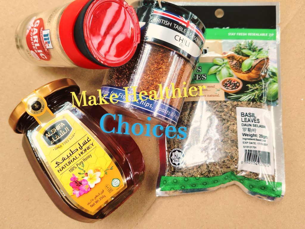 Homemade cooking healthier choices