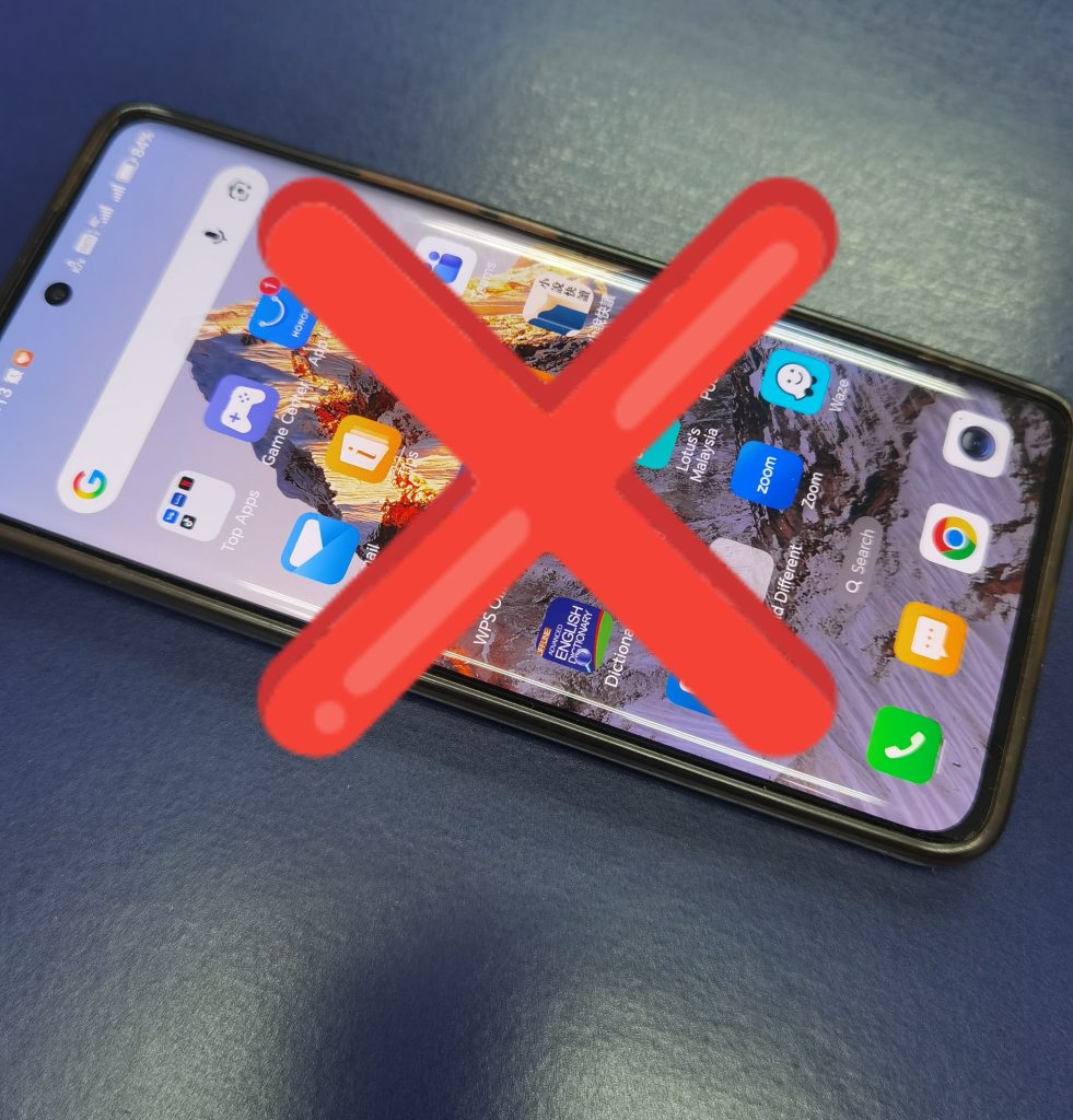 No phone - Morning Routine for Busy Professionals