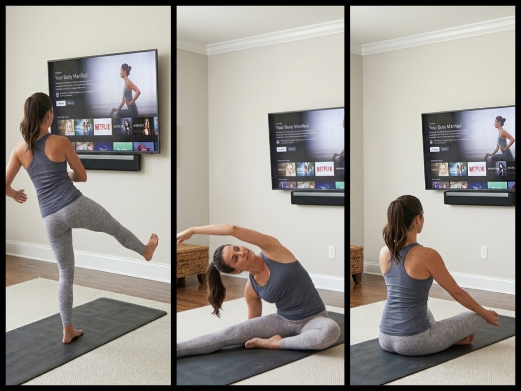 Daily stretching routine at home to stay active and lose weight naturally through simple fitness habits
